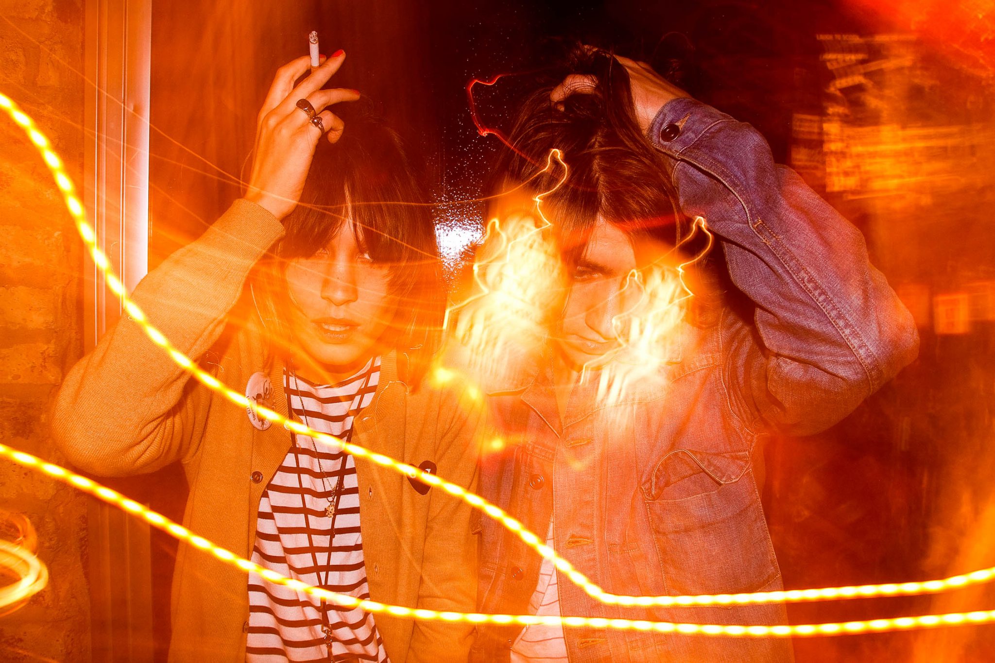 Alexa Chung and Alex Turner art music photograph