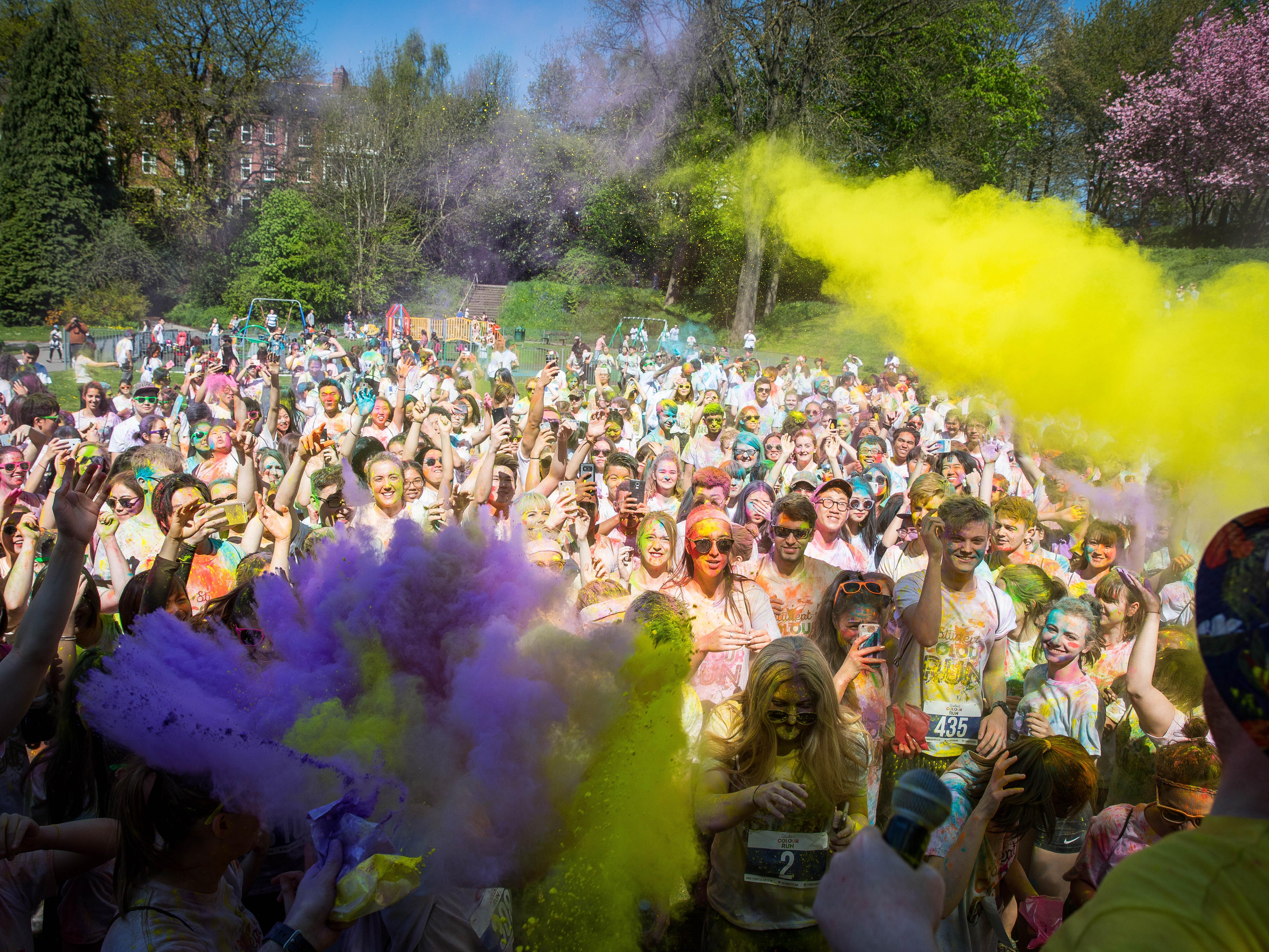 Sheffield University Colour Run