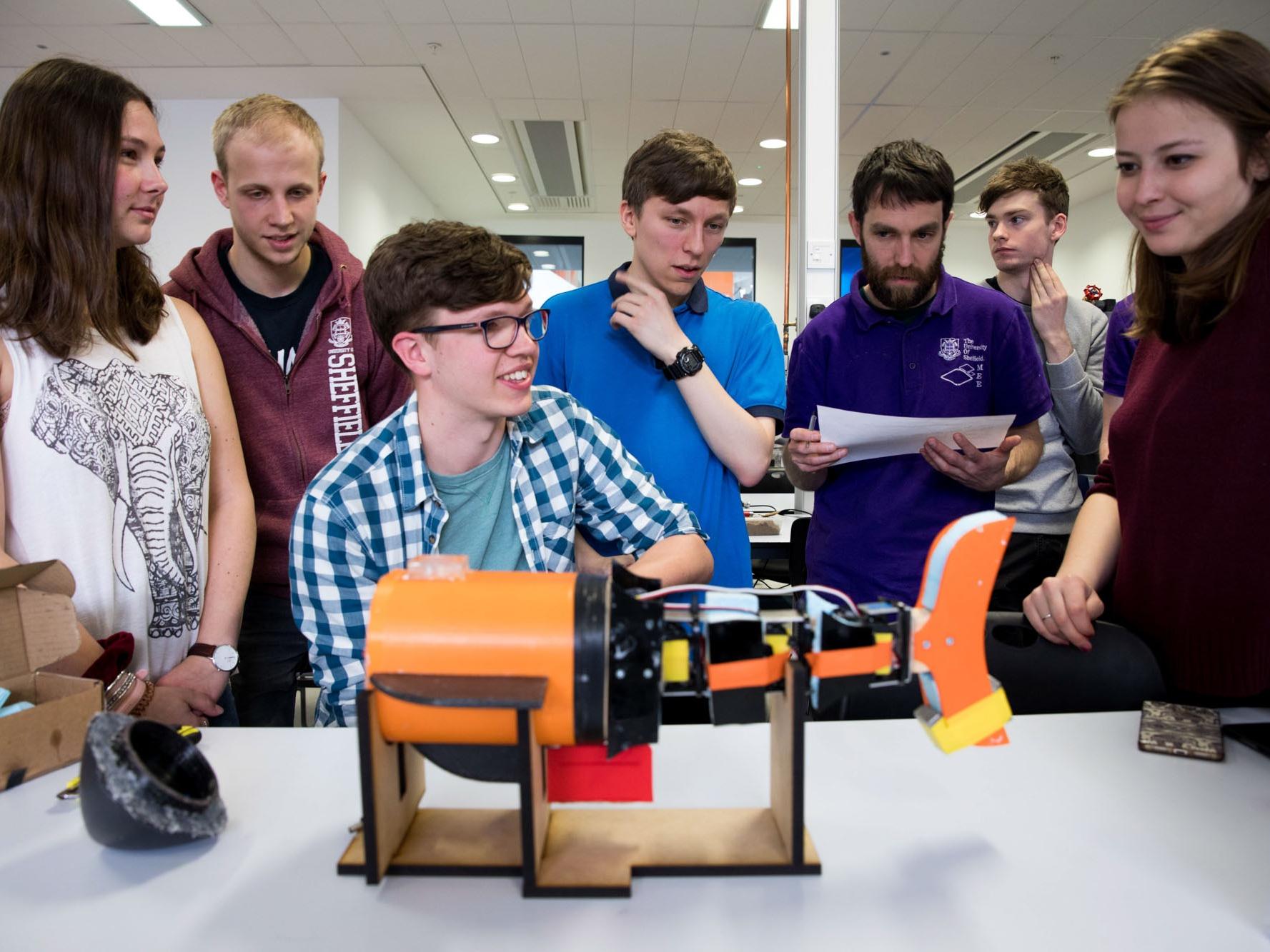 Robot Fish Sheffield University