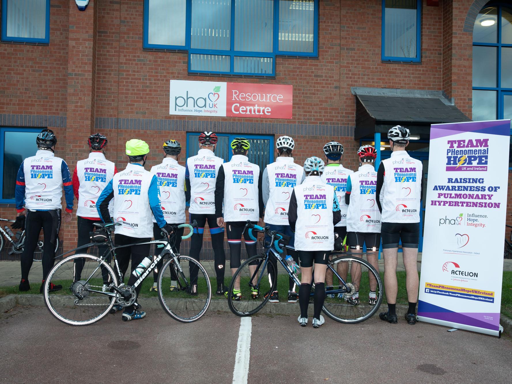 Team PHenomenal Hope Set Off