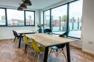 Steel works accommodation, Student living, student halls, Sheffield, modern building, interior design